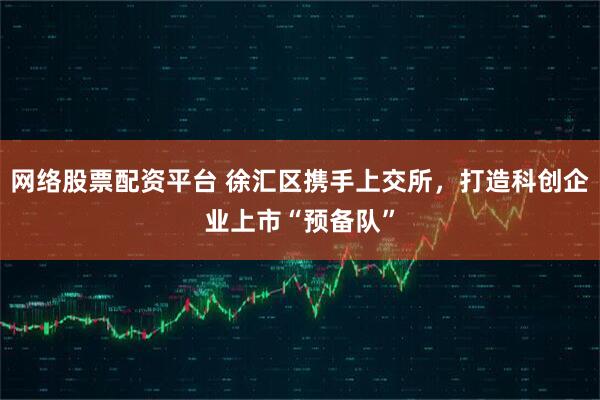 网络股票配资平台 徐汇区携手上交所，打造科创企业上市“预备队”